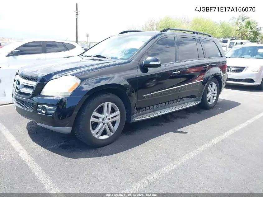 2007 Mercedes-Benz Gl 450 4Matic VIN: 4JGBF71E17A166070 Lot: 42267675