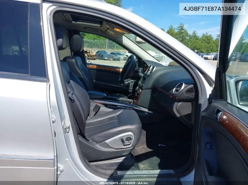 2007 Mercedes-Benz Gl 450 4Matic VIN: 4JGBF71E87A134474 Lot: 42763670