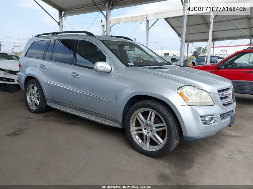 2007 Mercedes-Benz Gl 450 4Matic VIN: 4JGBF71E77A168406 Lot: 42794418