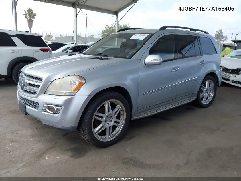 2007 Mercedes-Benz Gl 450 4Matic VIN: 4JGBF71E77A168406 Lot: 42794418