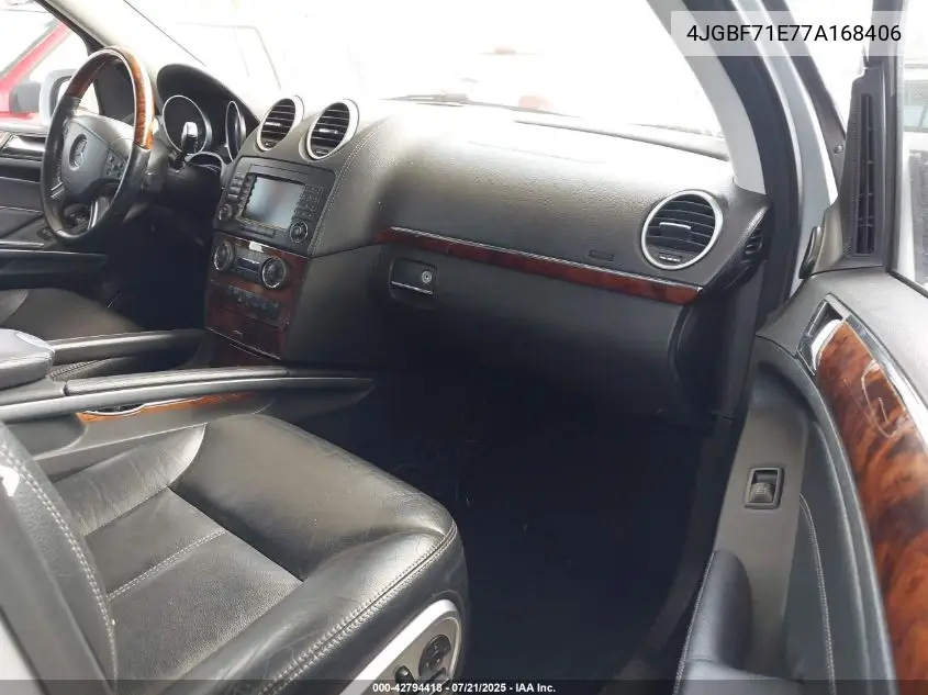 2007 Mercedes-Benz Gl 450 4Matic VIN: 4JGBF71E77A168406 Lot: 42794418
