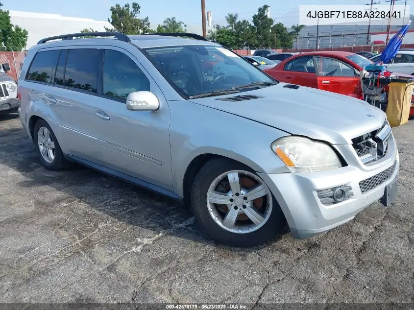 2008 Mercedes-Benz Gl 450 4Matic VIN: 4JGBF71E88A328441 Lot: 42570179