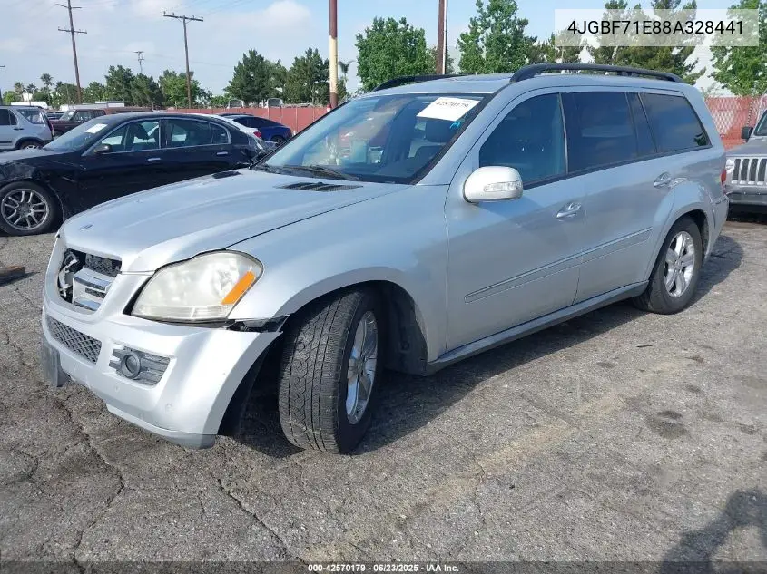2008 Mercedes-Benz Gl 450 4Matic VIN: 4JGBF71E88A328441 Lot: 42570179