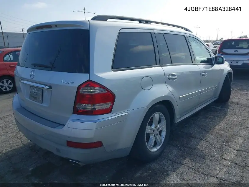 2008 Mercedes-Benz Gl 450 4Matic VIN: 4JGBF71E88A328441 Lot: 42570179