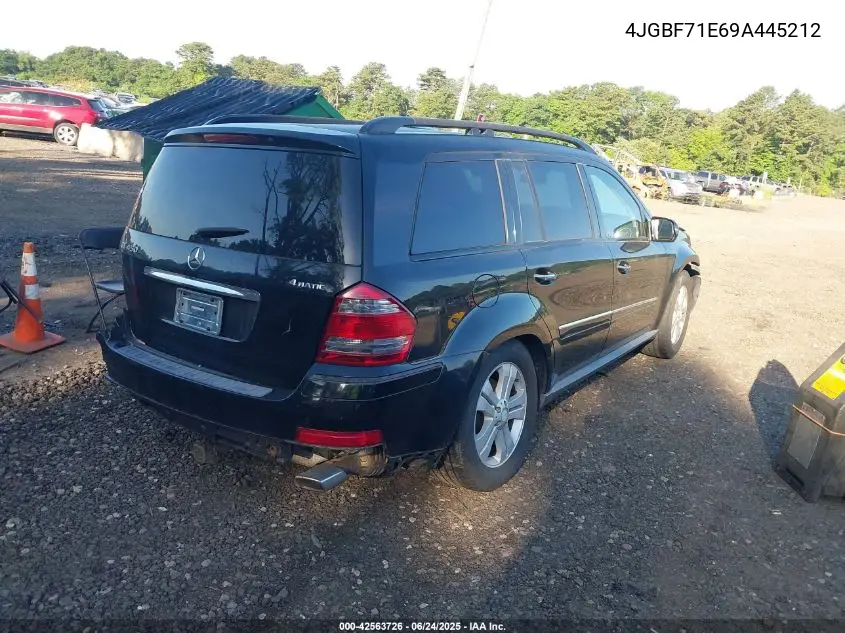 2009 Mercedes-Benz Gl 450 4Matic VIN: 4JGBF71E69A445212 Lot: 42563726