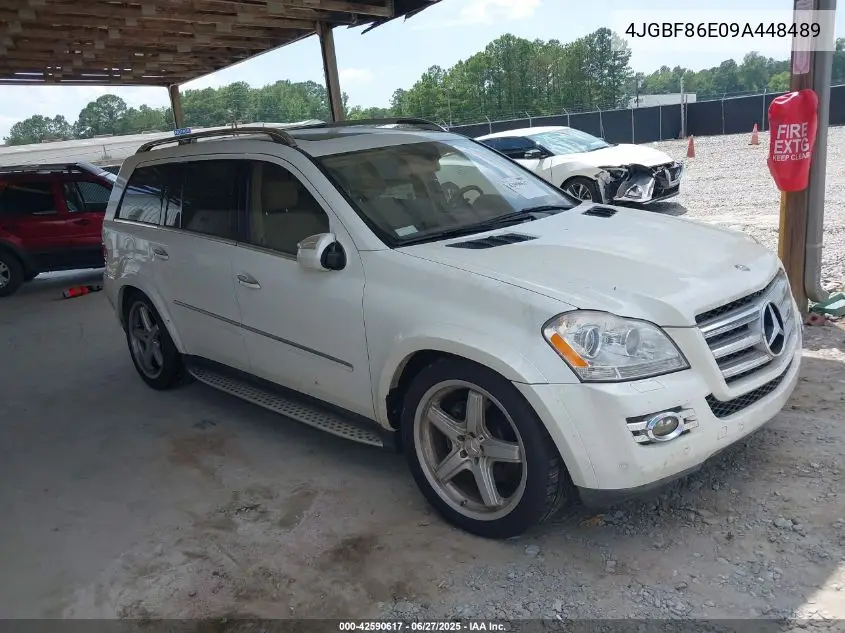 2009 Mercedes-Benz Gl 550 4Matic VIN: 4JGBF86E09A448489 Lot: 42590617