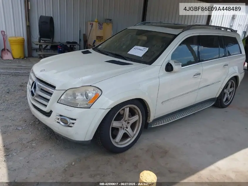 2009 Mercedes-Benz Gl 550 4Matic VIN: 4JGBF86E09A448489 Lot: 42590617