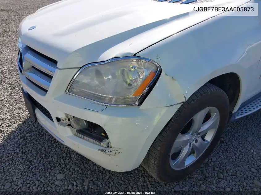 2010 Mercedes-Benz Gl 450 4Matic VIN: 4JGBF7BE3AA605873 Lot: 42212548