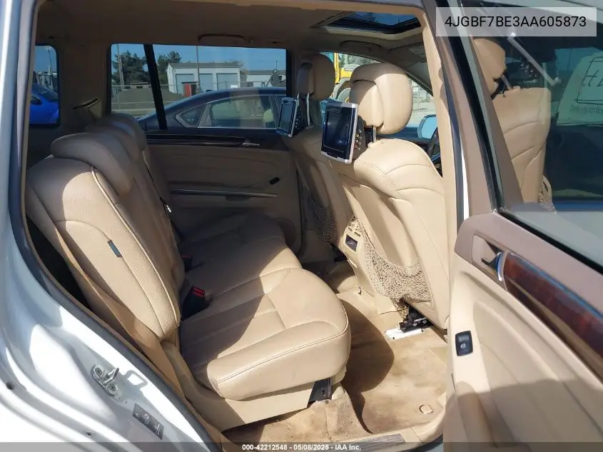 2010 Mercedes-Benz Gl 450 4Matic VIN: 4JGBF7BE3AA605873 Lot: 42212548