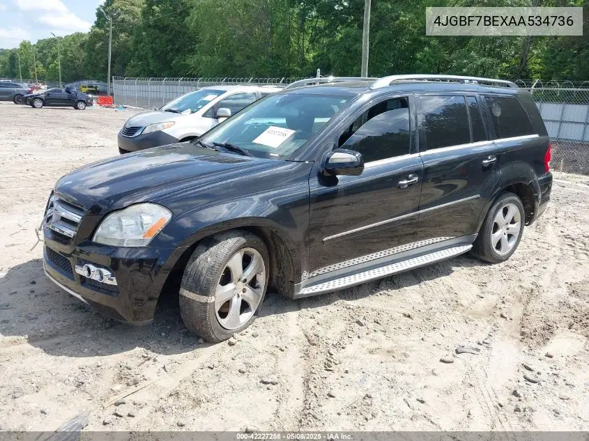 2010 Mercedes-Benz Gl 450 4Matic VIN: 4JGBF7BEXAA534736 Lot: 42227258