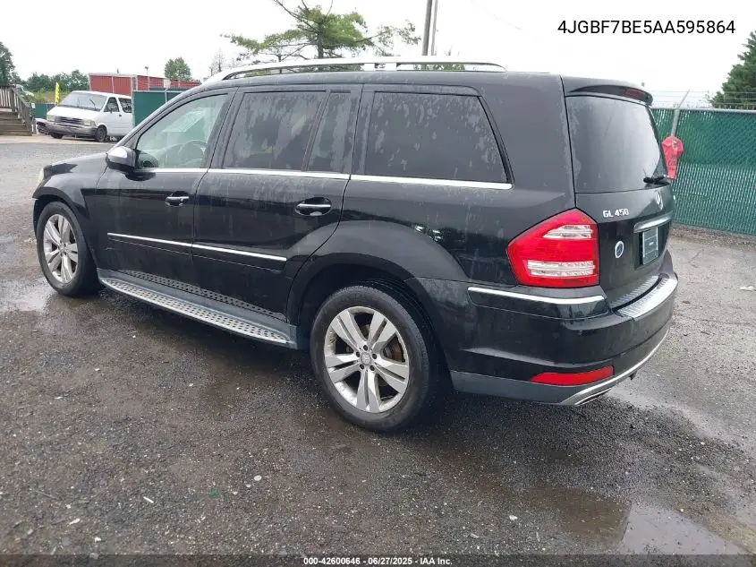 2010 Mercedes-Benz Gl 450 4Matic VIN: 4JGBF7BE5AA595864 Lot: 42600646