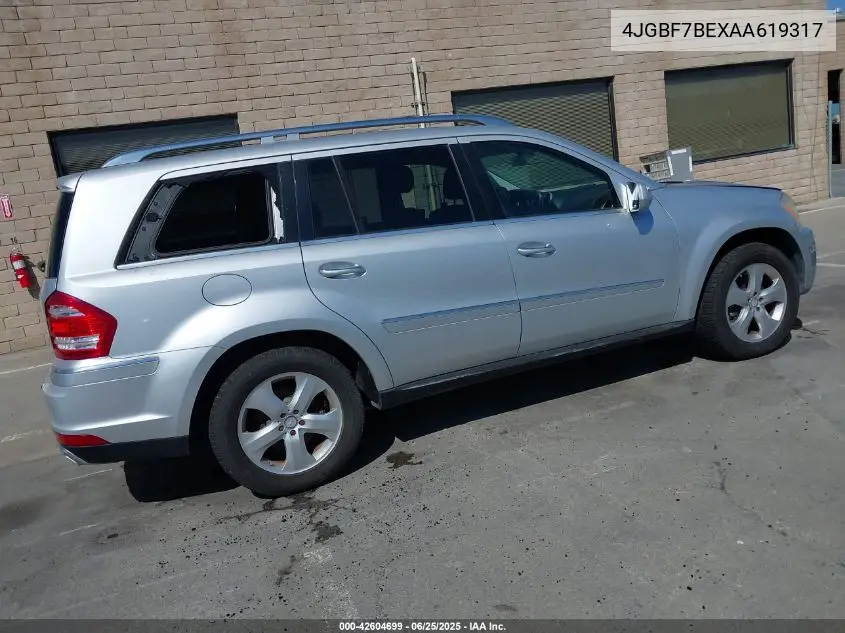 2010 Mercedes-Benz Gl 450 4Matic VIN: 4JGBF7BEXAA619317 Lot: 42604699