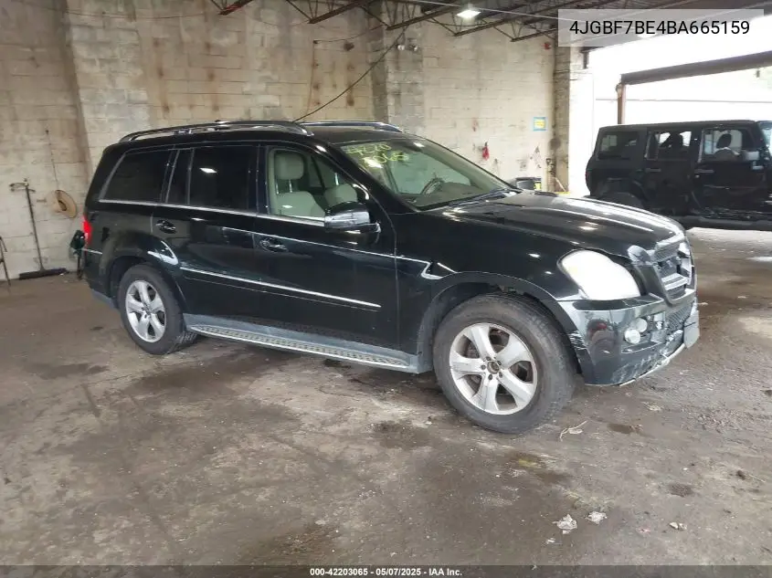 2011 Mercedes-Benz Gl 450 4Matic VIN: 4JGBF7BE4BA665159 Lot: 42203065