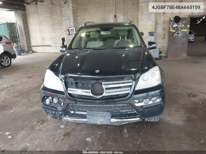 2011 Mercedes-Benz Gl 450 4Matic VIN: 4JGBF7BE4BA665159 Lot: 42203065