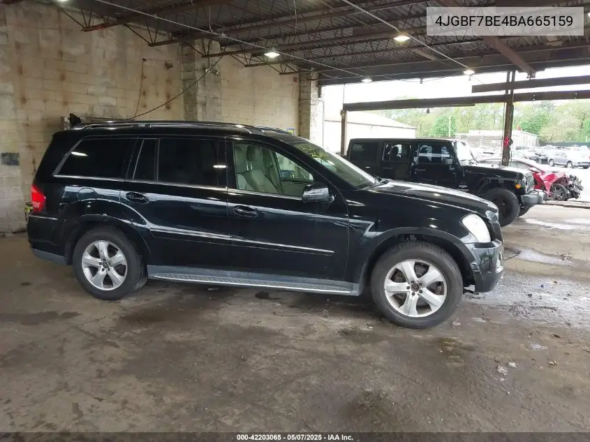 2011 Mercedes-Benz Gl 450 4Matic VIN: 4JGBF7BE4BA665159 Lot: 42203065