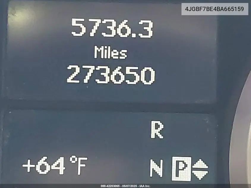2011 Mercedes-Benz Gl 450 4Matic VIN: 4JGBF7BE4BA665159 Lot: 42203065