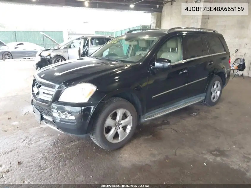 2011 Mercedes-Benz Gl 450 4Matic VIN: 4JGBF7BE4BA665159 Lot: 42203065