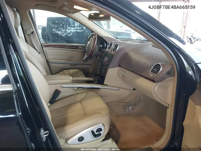 2011 Mercedes-Benz Gl 450 4Matic VIN: 4JGBF7BE4BA665159 Lot: 42203065