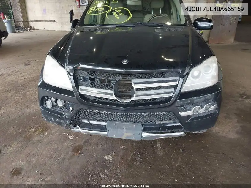 2011 Mercedes-Benz Gl 450 4Matic VIN: 4JGBF7BE4BA665159 Lot: 42203065