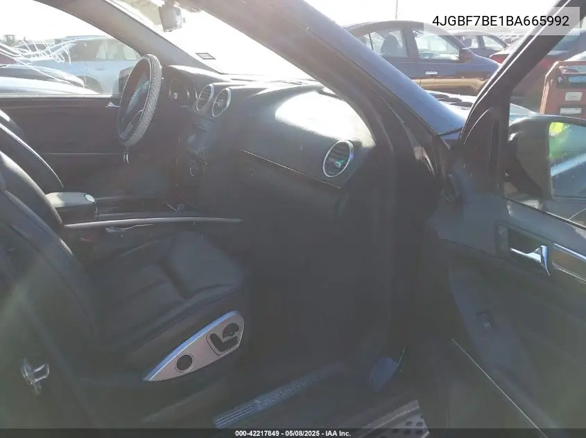 2011 Mercedes-Benz Gl 450 4Matic VIN: 4JGBF7BE1BA665992 Lot: 42217849