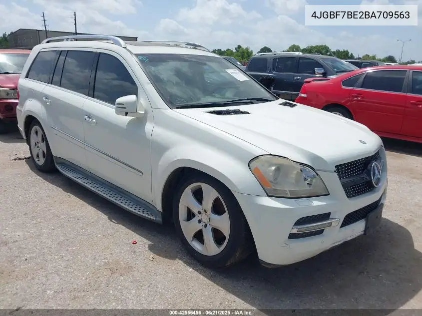 2011 Mercedes-Benz Gl 450 4Matic VIN: 4JGBF7BE2BA709563 Lot: 42556456