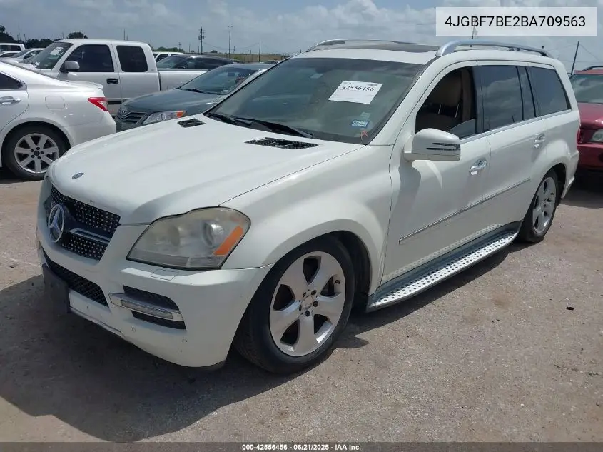 2011 Mercedes-Benz Gl 450 4Matic VIN: 4JGBF7BE2BA709563 Lot: 42556456