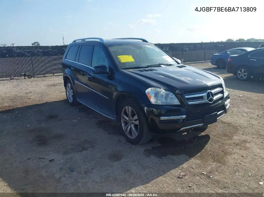 2011 Mercedes-Benz Gl 450 4Matic VIN: 4JGBF7BE6BA713809 Lot: 42557142