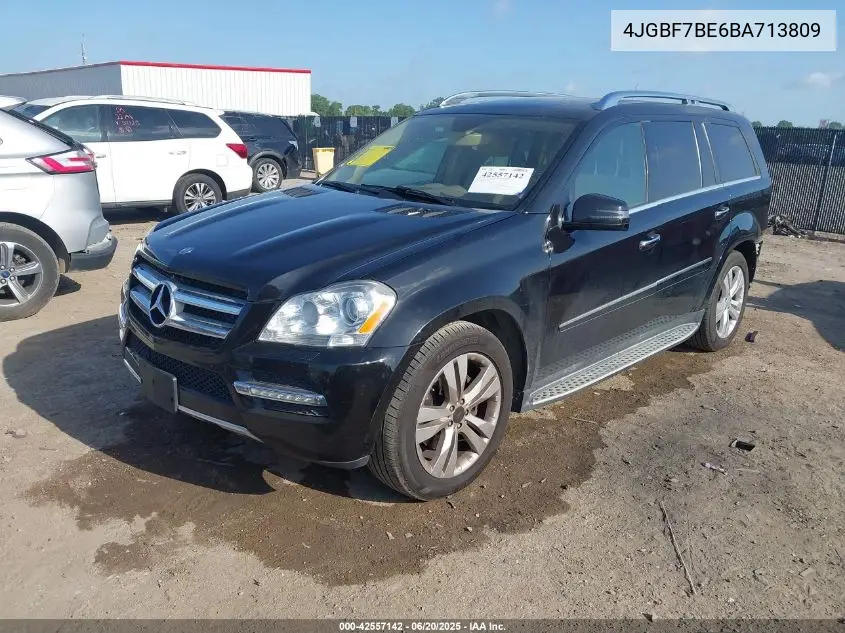 2011 Mercedes-Benz Gl 450 4Matic VIN: 4JGBF7BE6BA713809 Lot: 42557142