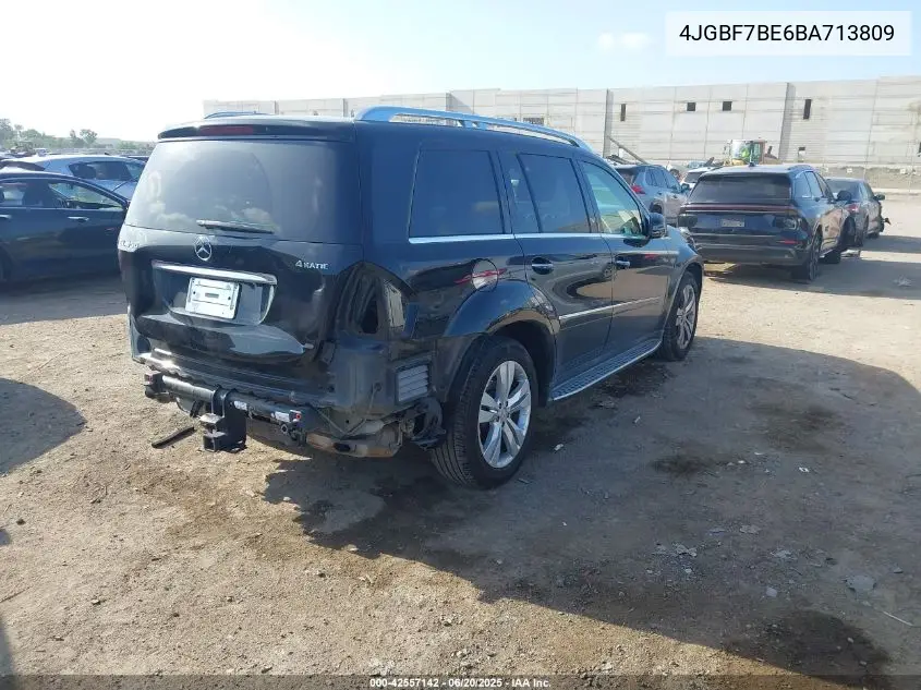 2011 Mercedes-Benz Gl 450 4Matic VIN: 4JGBF7BE6BA713809 Lot: 42557142
