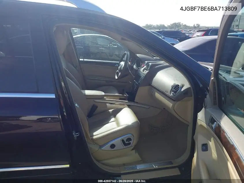 2011 Mercedes-Benz Gl 450 4Matic VIN: 4JGBF7BE6BA713809 Lot: 42557142