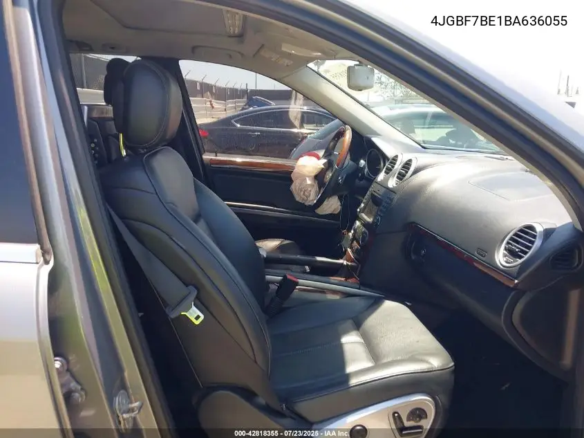 2011 Mercedes-Benz Gl 450 4Matic VIN: 4JGBF7BE1BA636055 Lot: 42818355