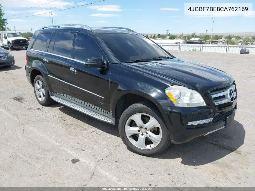 2012 Mercedes-Benz Gl 450 4Matic VIN: 4JGBF7BE8CA762169 Lot: 42257588