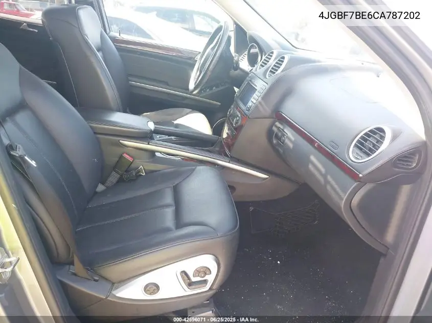 2012 Mercedes-Benz Gl 450 4Matic VIN: 4JGBF7BE6CA787202 Lot: 42596071