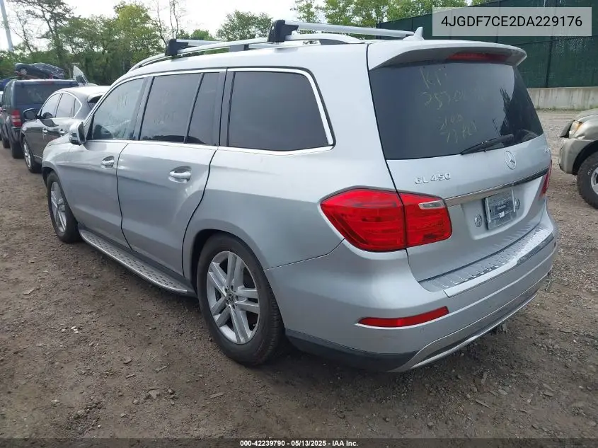 2013 Mercedes-Benz Gl 450 4Matic VIN: 4JGDF7CE2DA229176 Lot: 42239790