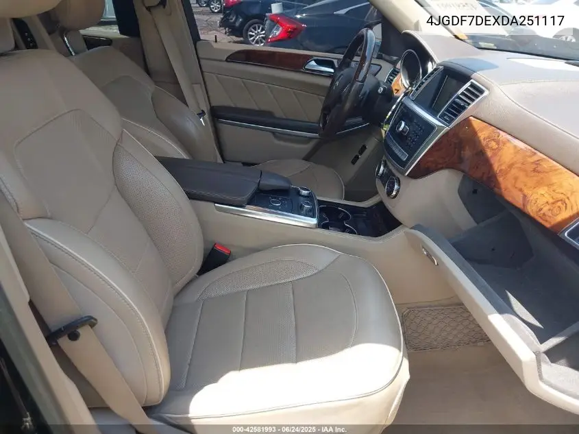 2013 Mercedes-Benz Gl 550 4Matic VIN: 4JGDF7DEXDA251117 Lot: 42581993