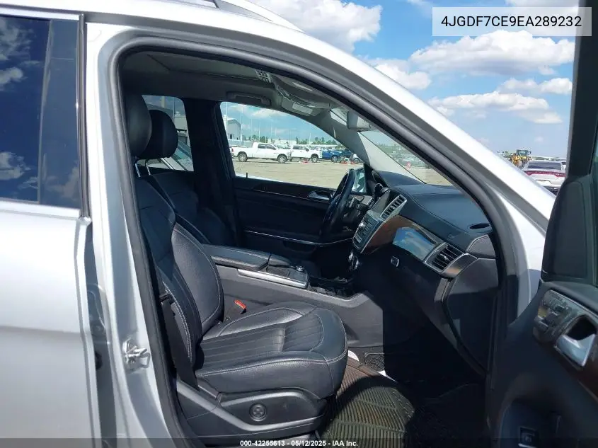 2014 Mercedes-Benz Gl 450 4Matic VIN: 4JGDF7CE9EA289232 Lot: 42255613