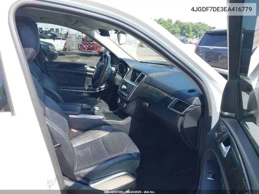 2014 Mercedes-Benz Gl 550 4Matic VIN: 4JGDF7DE3EA416779 Lot: 42557281