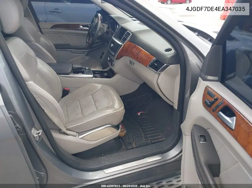 2014 Mercedes-Benz Gl 550 4Matic VIN: 4JGDF7DE4EA347035 Lot: 42597613