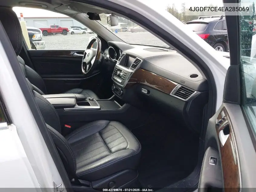 2014 Mercedes-Benz Gl 450 4Matic VIN: 4JGDF7CE4EA285069 Lot: 42769678