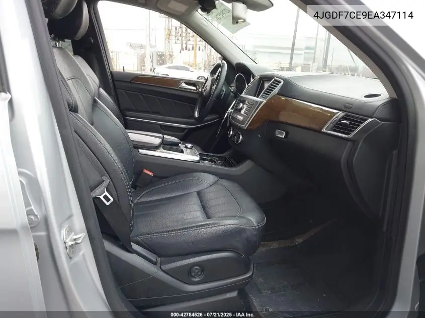 2014 Mercedes-Benz Gl 450 4Matic VIN: 4JGDF7CE9EA347114 Lot: 42784526