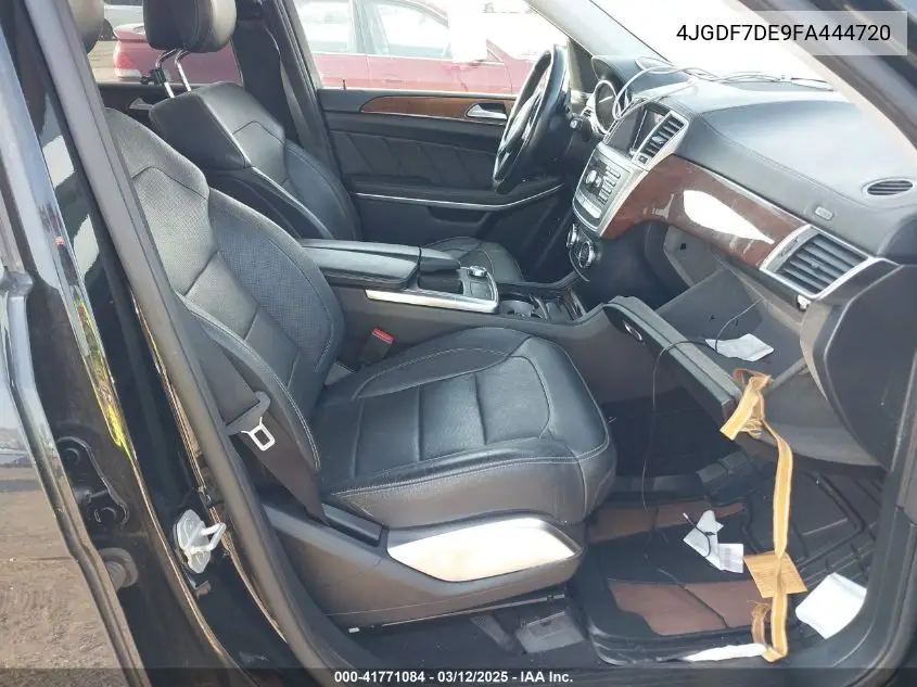 2015 Mercedes-Benz Gl 550 4Matic VIN: 4JGDF7DE9FA444720 Lot: 41771084