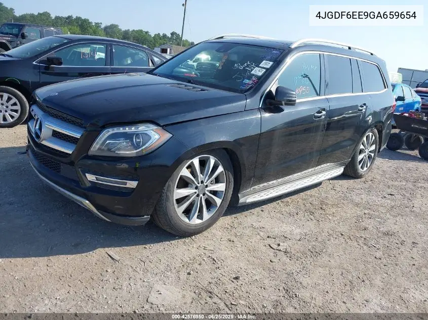 2016 Mercedes-Benz Gl 450 4Matic VIN: 4JGDF6EE9GA659654 Lot: 42576950