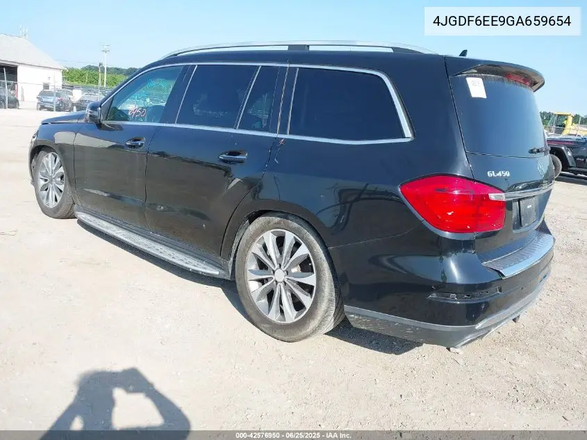 2016 Mercedes-Benz Gl 450 4Matic VIN: 4JGDF6EE9GA659654 Lot: 42576950