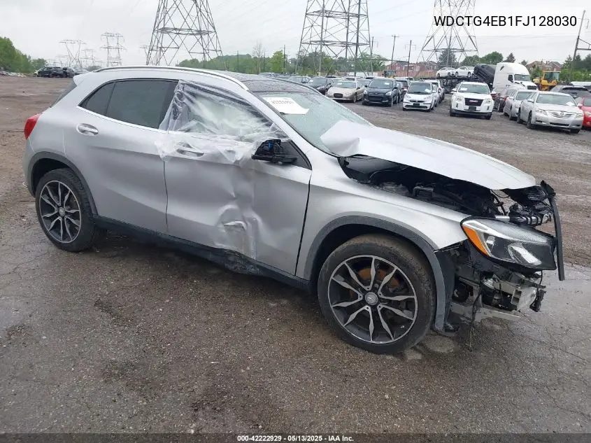 2015 Mercedes-Benz Gla 250 VIN: WDCTG4EB1FJ128030 Lot: 42222929