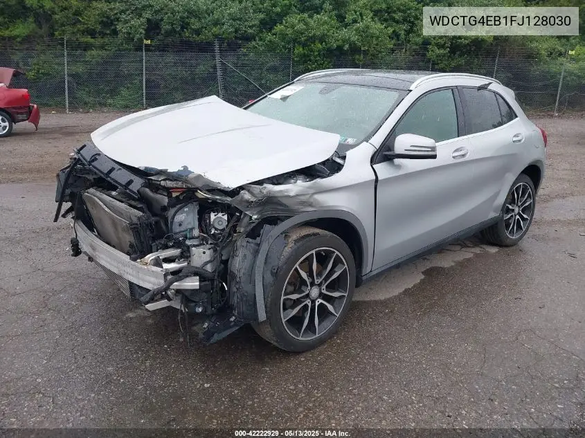 2015 Mercedes-Benz Gla 250 VIN: WDCTG4EB1FJ128030 Lot: 42222929