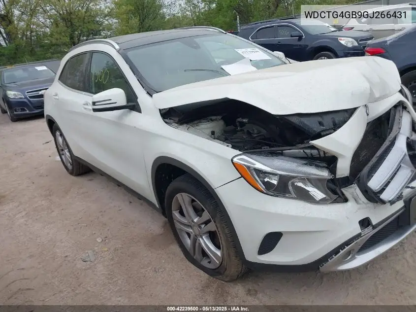 2016 Mercedes-Benz Gla 250 4Matic VIN: WDCTG4GB9GJ266431 Lot: 42239500