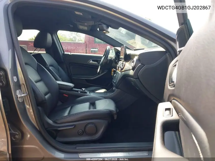 2016 Mercedes-Benz Gla 250 4Matic VIN: WDCTG4GB1GJ202867 Lot: 42597204
