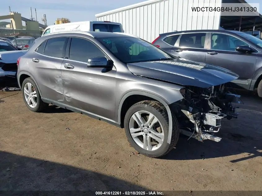 2017 Mercedes-Benz Gla 250 4Matic VIN: WDCTG4GB4HJ341330 Lot: 41612261