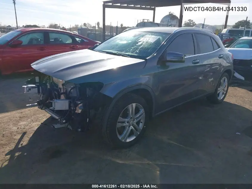 2017 Mercedes-Benz Gla 250 4Matic VIN: WDCTG4GB4HJ341330 Lot: 41612261