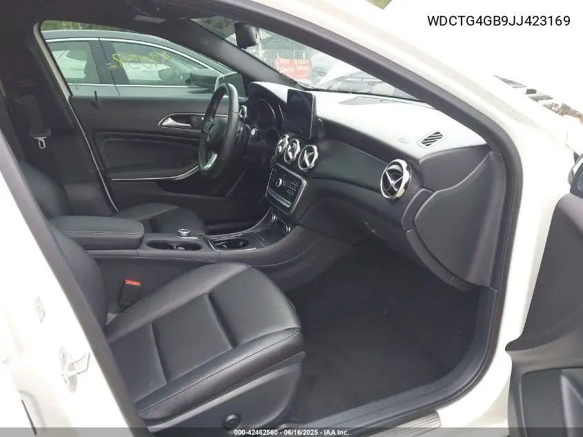 2018 Mercedes-Benz Gla 250 4Matic VIN: WDCTG4GB9JJ423169 Lot: 42462560